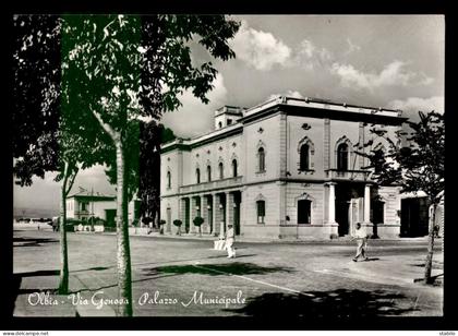 ITALIE - OLBIA - VIA GENOVA - PALAZZO MUNICIPALE