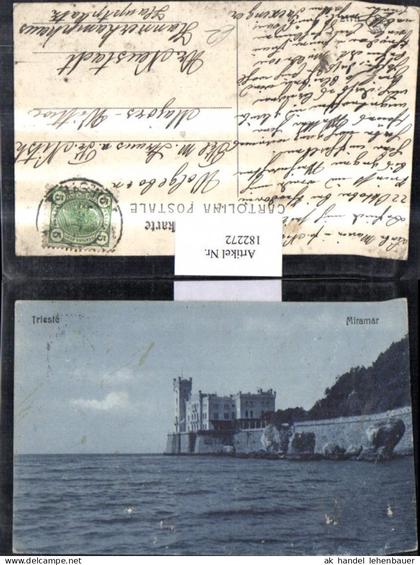 182272,Friuli-Venezia-Giulia Trieste Miramar Schloss