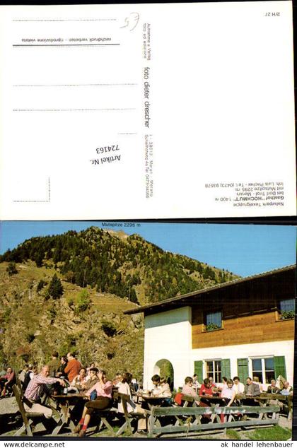 724163 Dorf Tirol b. Meran Gasthof Hochmut Naturpark Texelgruppe Dorf Tirol Bez. Meran