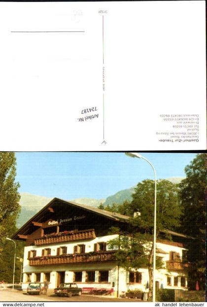 724187 Wiesen b. Sterzing Gasthof Zur Traube Wiesen Südtirol