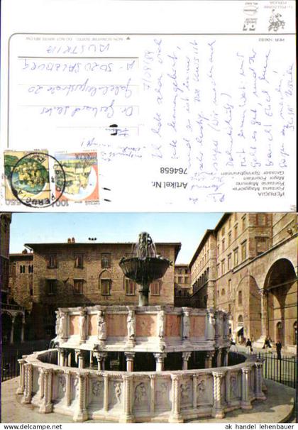 764658 Perugia Fontana Maggiore Brunnen Perugia Italy