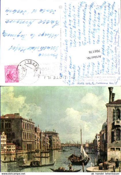 766178 Venedig Canal Grande Venedig Italy