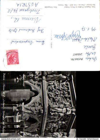 766447 Pistoia Chiesa di S. Andrea Dettaglio del Pulpito Provinz Pistoia Italy