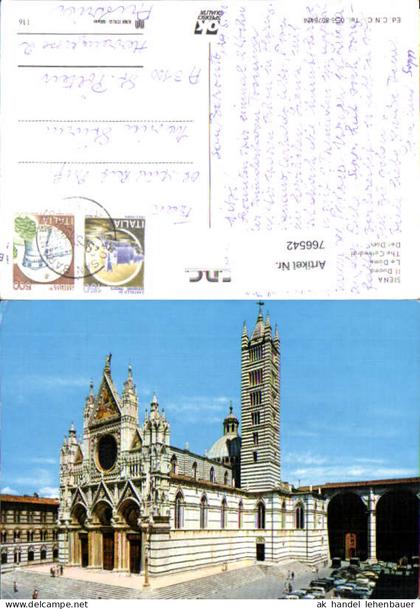 766542 Siena Il Duomo Provinz Siena Italy