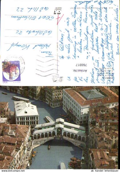 766917 Venedig Rialtobrücke Venedig Italy