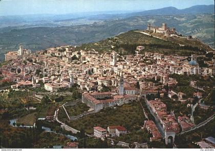 Assisi Umbria Fliegeraufnahme