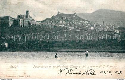 Assisi Umbria Panorama Chiese Convenio di San Francesco