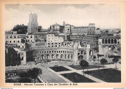 BR13191 Mercati traianesi e Casa dei Cavalierei di Rodi Roma  italy