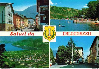 Caldonazzo Trient Trentino-Alto Adige IT Ortspartien Strand Fliegeraufnahme