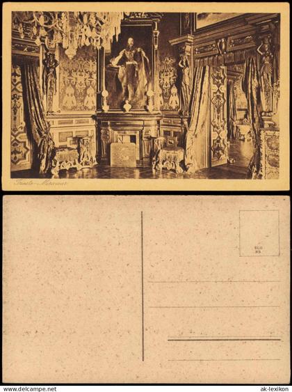 Cartoline Triest Trieste Trieste-Miramar (Einrichtung, Innenansicht) 1920