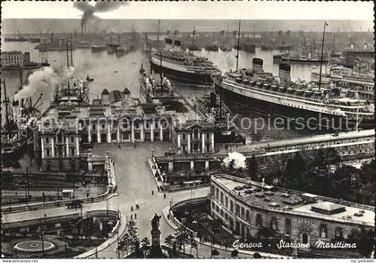 Genova Genua Liguria Faehrhafen