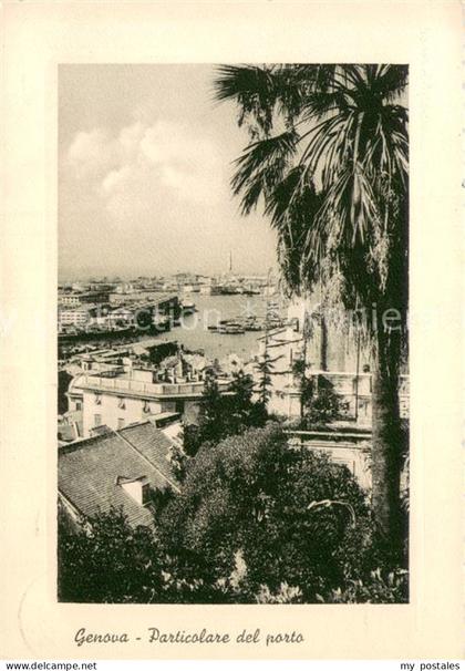 Genova Genua Liguria Hafenansicht