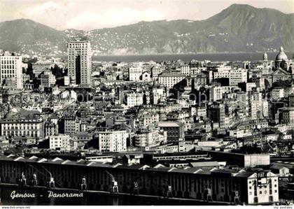Genova Genua Liguria Panorama