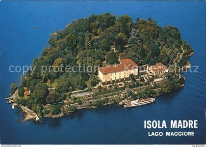 Isola Madre Lago Maggiore Fliegeraufnahme Lago Maggiore