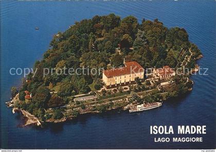 Isola Madre Lago Maggiore Lago Maggiore Fliegeraufnahme