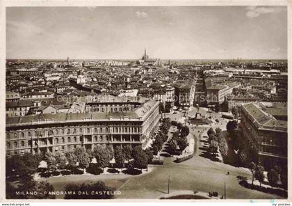 MILANO Mailand IT Panorama dal Castello