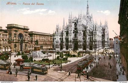 Milano Mailand IT Piazza del Duomo