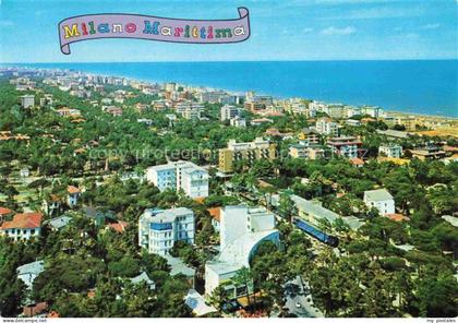 MILANO MARITTIMA Emilia-Romagna IT Fliegeraufnahme