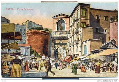NAPOLI - NAPELS -  PORTA  CAPUANA