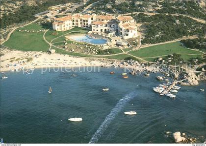 Olbia Capo Ceraso Hotel Li Cuncheddi Fliegeraufnahme