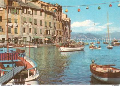 Portofino Liguria Bootsanlegestelle