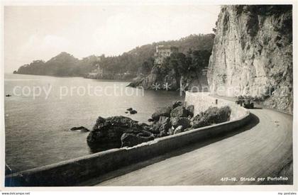 Portofino Liguria Strasse
