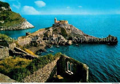 Portovenere Fliegeraufnahme San Pietro