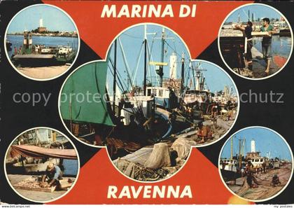 Ravenna Italia Marina di Ravenna Fischer Hafen