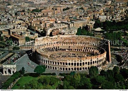 Roma Rom Colosseo Kolosseum Fliegeraufnahme
