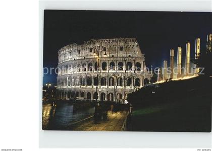 Roma Rom Kolosseum bei Nacht