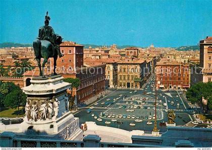 Roma Rom Piazza Venezia dall Altare della Patria