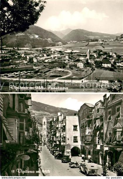 Vipiteno Panorama Ortspartie