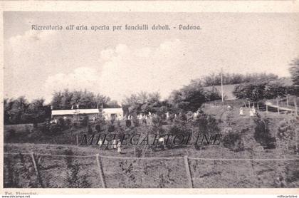 PADOVA: Ricreatorio all'aria aperta per fanciulli deboli - C.R.I.  Padova (2)