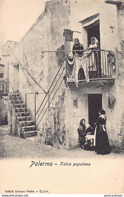 Italia - PALERMO - Kalsa popolane