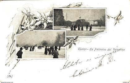 TORINO CITTÀ - Parco del Valentino - Le Patinoire, Pattinaggio su Ghiaccio - Vedutie - VG - GT178