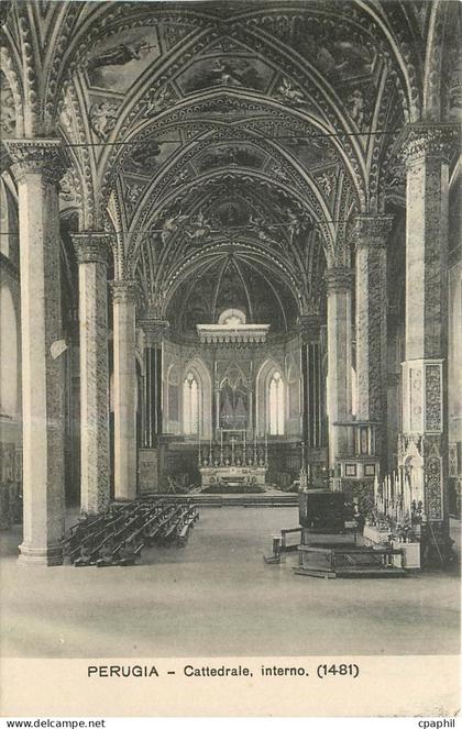 CPA Perugia Cattedrale interno