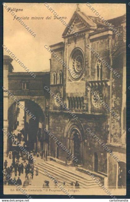 Perugia Foligno cartolina MQ1419