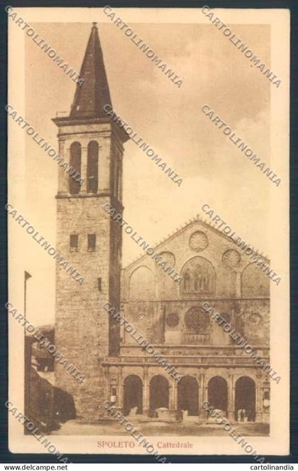 Perugia Spoleto cartolina MQ1471