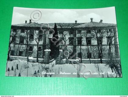 Cartolina Carpegna - Palazzo dei Principi visto dal Nord 1956