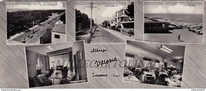 TIRRENIA: Albergo Vittoria (maxi-cartolina)