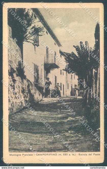 Pistoia Camporipano cartolina JK1322