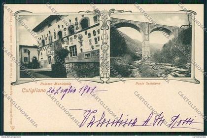 Pistoia Cutigliano cartolina QQ1396