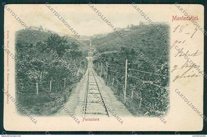 Pistoia Montecatini cartolina QQ1444