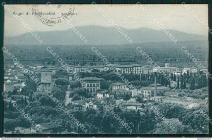 Pistoia Montecatini cartolina WX1985