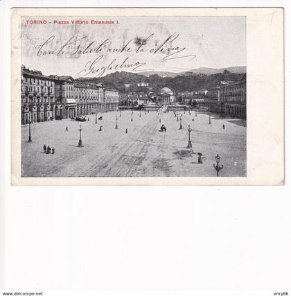 TORINO PIAZZA VITTORIO EMANUELE I
