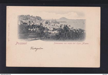 Italien Italia AK Pozzuoli Panorama con vista del Capo Miseno(2)