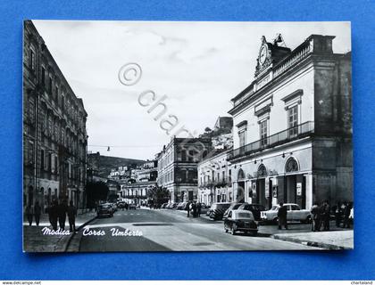 Cartolina Modica - Corso Umberto - 1960