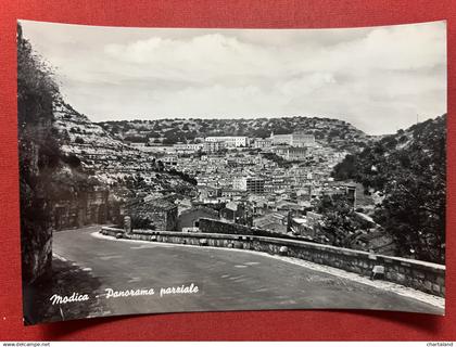 Cartolina - Modica ( Ragusa ) - Panorama parziale - 1960 ca.