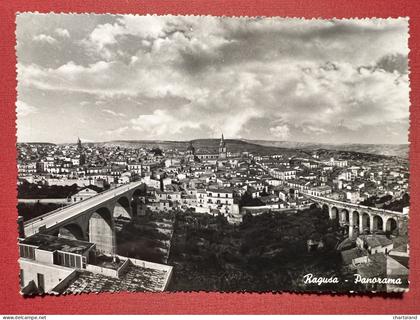 Cartolina - Ragusa - Panorama - 1950