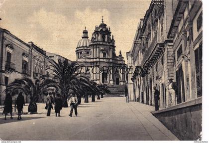 RAGUSA IBLA: Piazza Duomo   1954